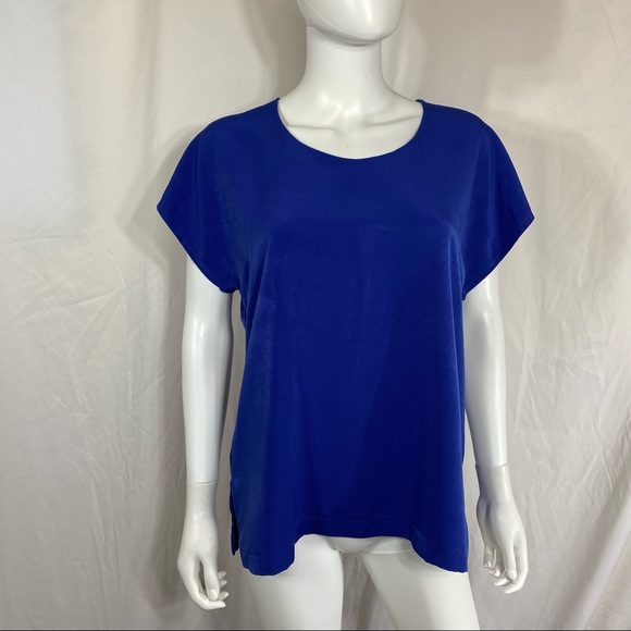 Sea Suns Vintage 3pc. Cobalt Blue Woman’s Pant Set *Petite* - Picture 6 of 16